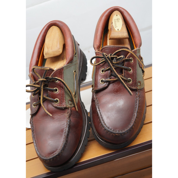 Timberland Men’s Icon Three-Eye Waterproof Gore Tex Boat Shoes Size 8.5 - Picture 7 of 9